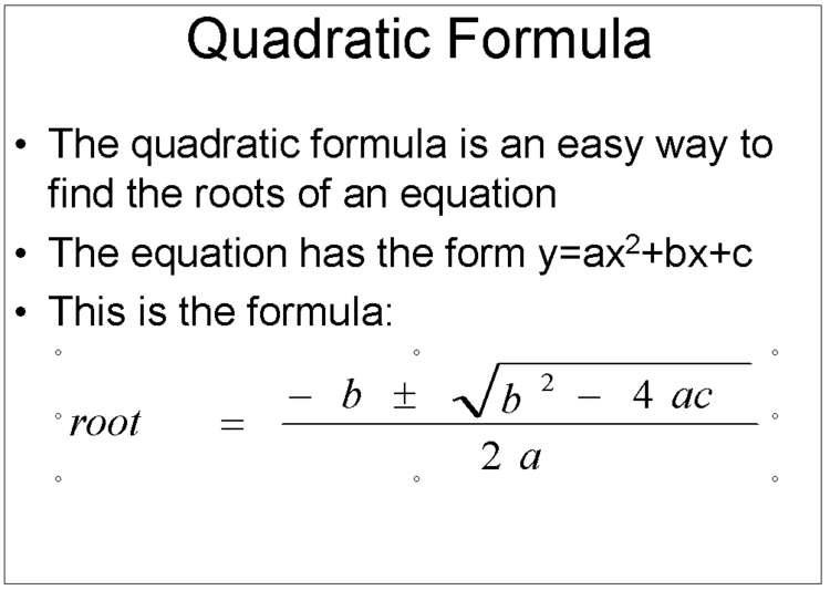 Making Good Looking Equations In Powerpoint Presentations Eg1003 Lab Manual